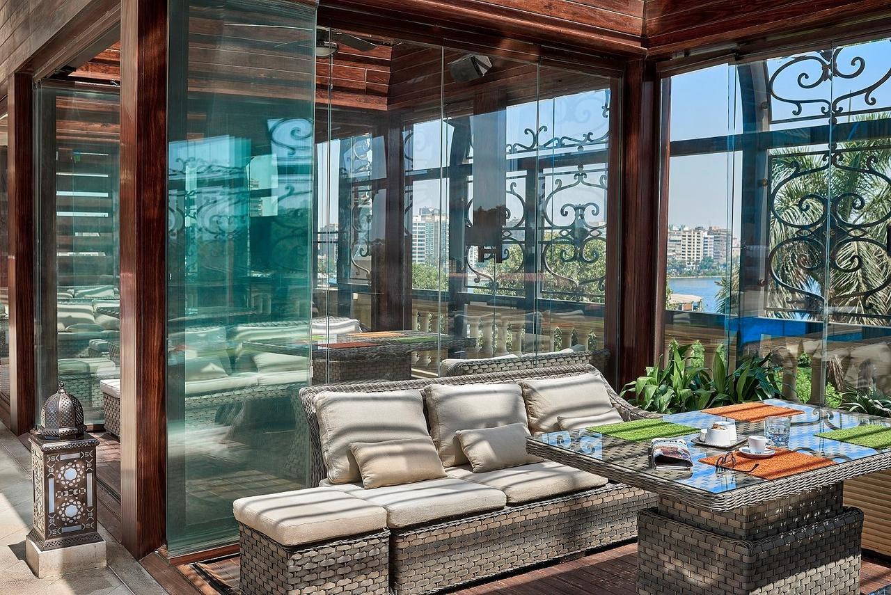 포 시즌 카이로 앳 더 퍼스트 레지던스 기자 외부 사진 The Sky Bar